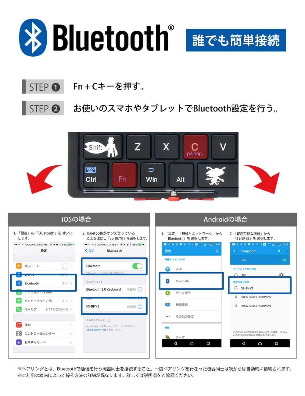 Bluetooth 簡単接続